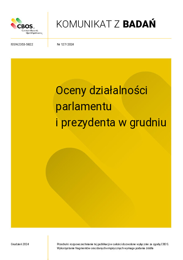 Okładka komunikatu Nr 127/2024