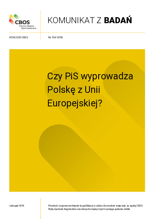 Okładka komunikatu Nr 154/2018