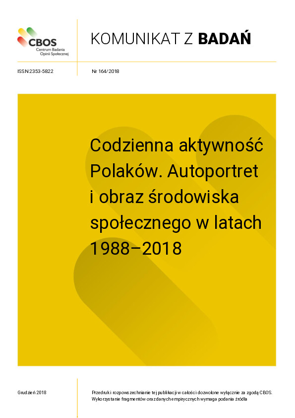 Okładka komunikatu Nr 164/2018