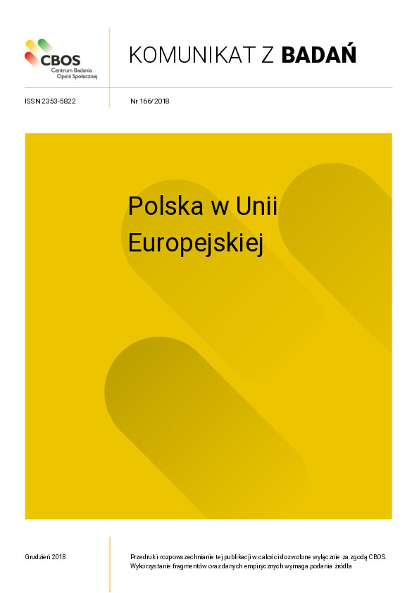 Okładka komunikatu Nr 166/2018